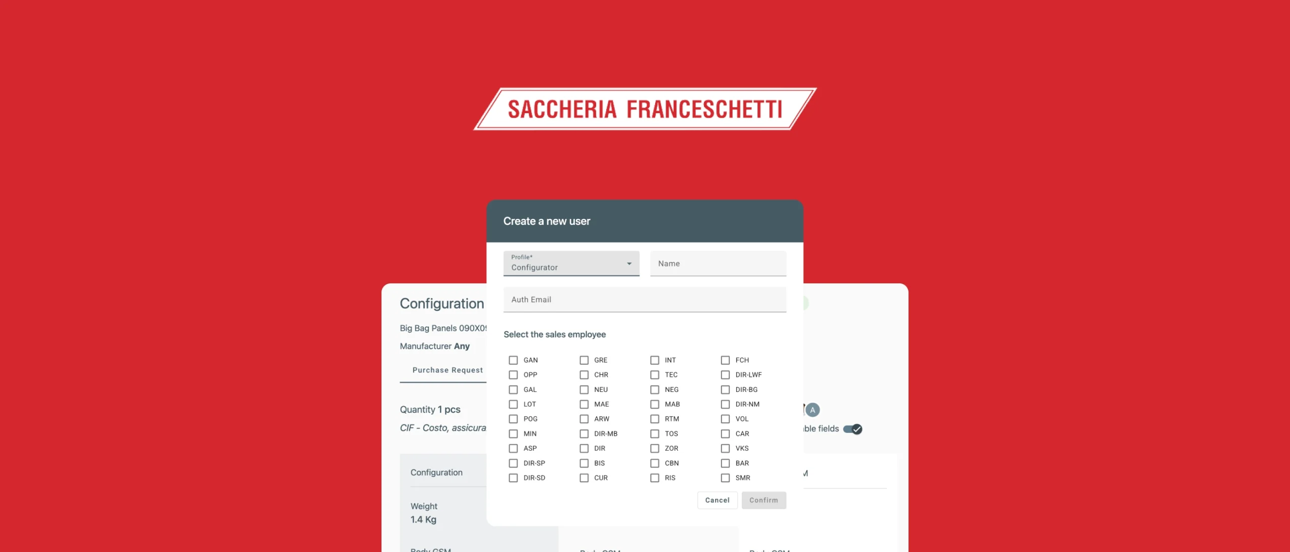 BSIM — app per la gestione delle offerte e della logistica