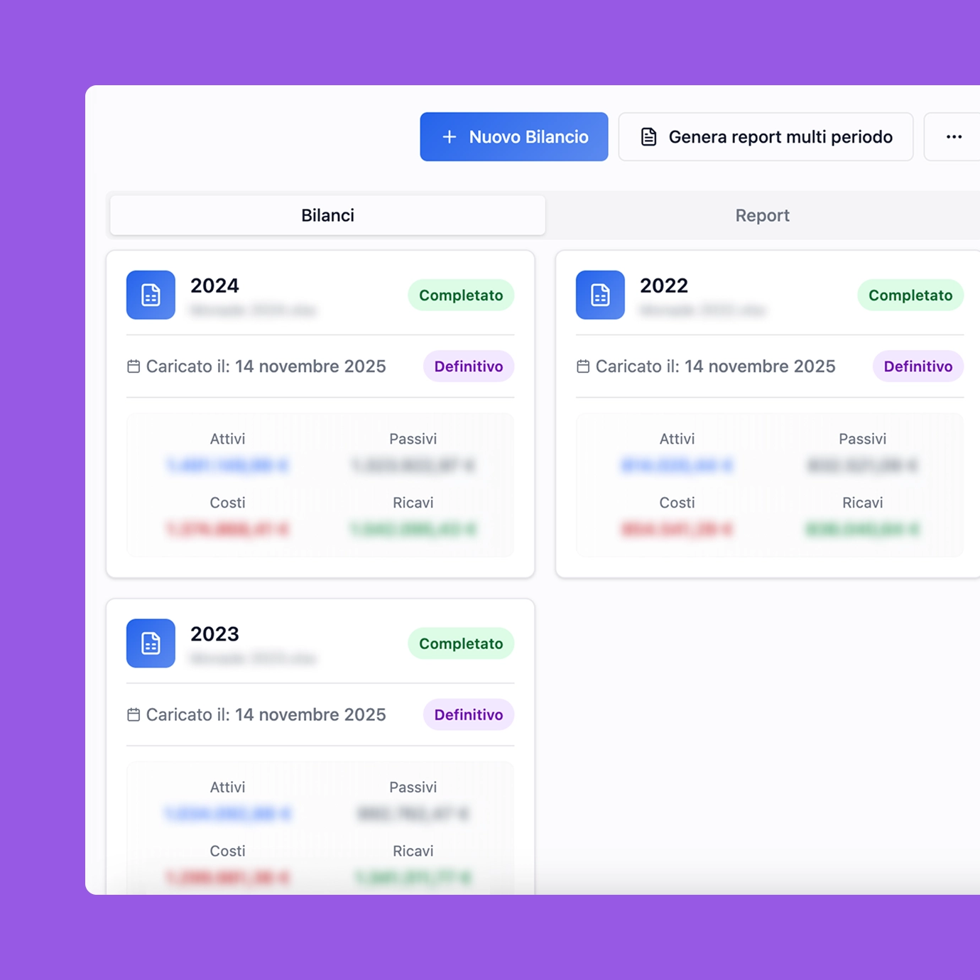 BX10 — dashboard con KPI e report finale generati automaticamente