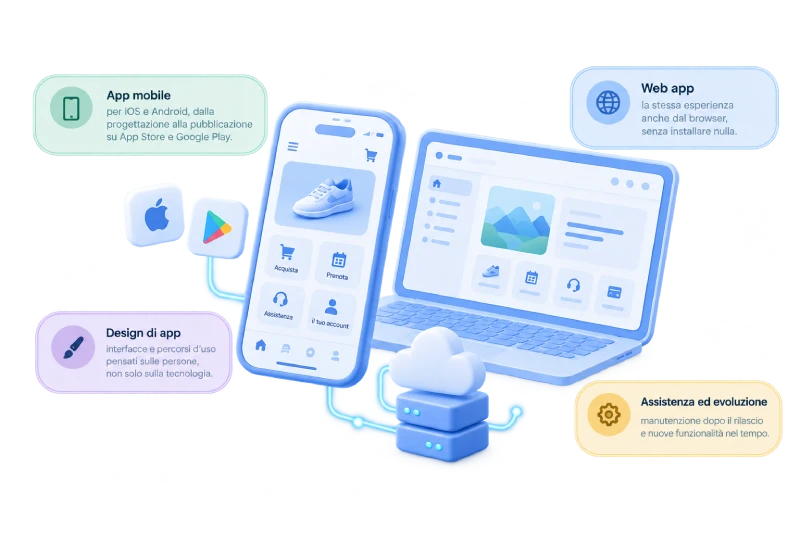Anteprima del servizio App & Web App